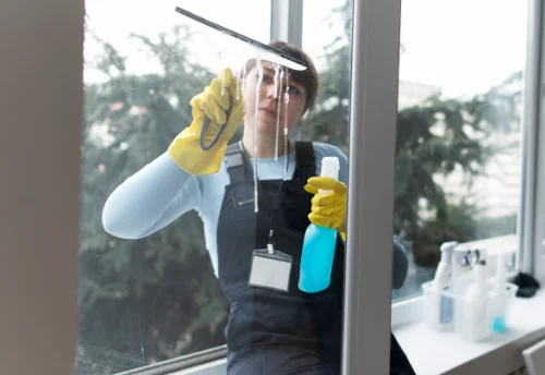 Nettoyage de vitres intérieures et extérieures à Bascons